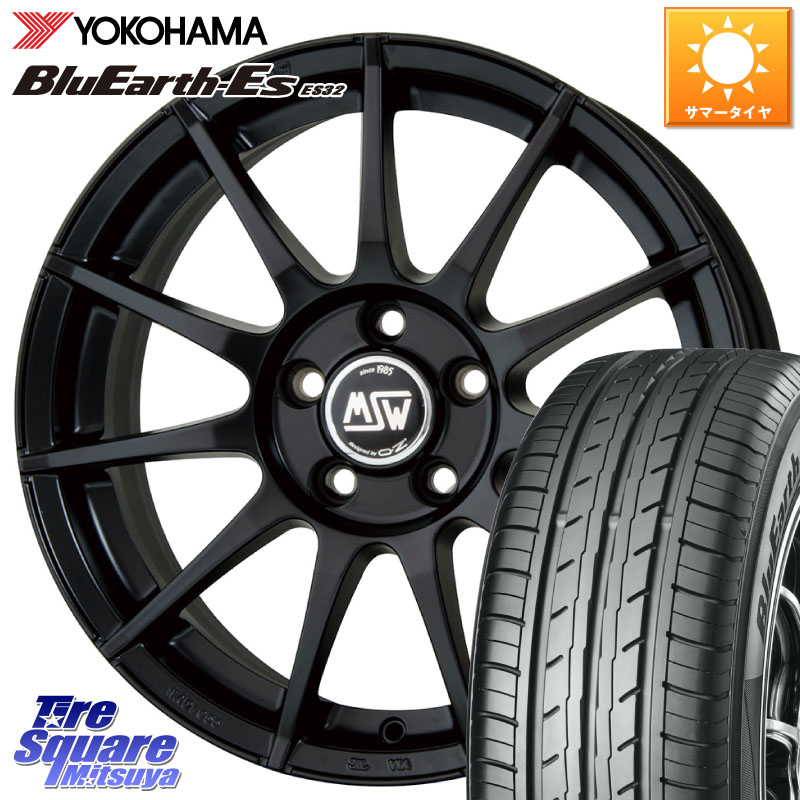 YOKOHAMA R6287 BluEarth-Es ES32 ヨコハマ 205/55R15MSW by OZ MSW85-2 ホイール 15インチ 15X6.0J(AUDI A1 8XC) 30 5穴 100 アウディ A1 8X系|タイヤスクエアミツヤ