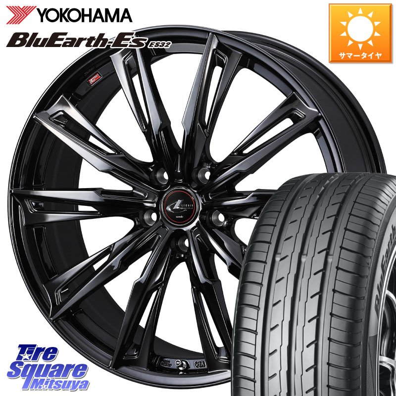 YOKOHAMA R6306 BluEarth-Es ES32 ヨコハマ 215/40R18WEDS 40959 LEONIS レオニス GX ホイール 18インチ 18X7.0J 55 5穴 114.3 ノア NOAH ヴォクシー VOXY アクセラ MAZDA｜タイヤスクエアミツヤ