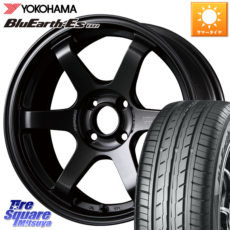 YOKOHAMA R2455 BluEarth-Es ES32 2026年製 在庫● ヨコハマ ブルーアース 205/55R16RAYS 【欠品次回3~4月】 VOLK RACING TE37 SONIC TE37 ソニック ホイール 16インチ 16X6.5J 38 4穴 100 E13オーラ MAZDA2｜タイヤスクエアミツヤ
