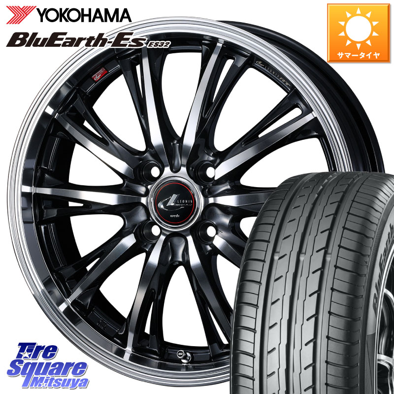 WEDS 【欠品次回4月下旬】 41164 LEONIS RT ウェッズ レオニス PBMC ホイール 16インチ 16 X 6.0J +42 4穴 100 YOKOHAMA R2460 BluEarth-Es ES32 ヨコハマ 205/65R16
