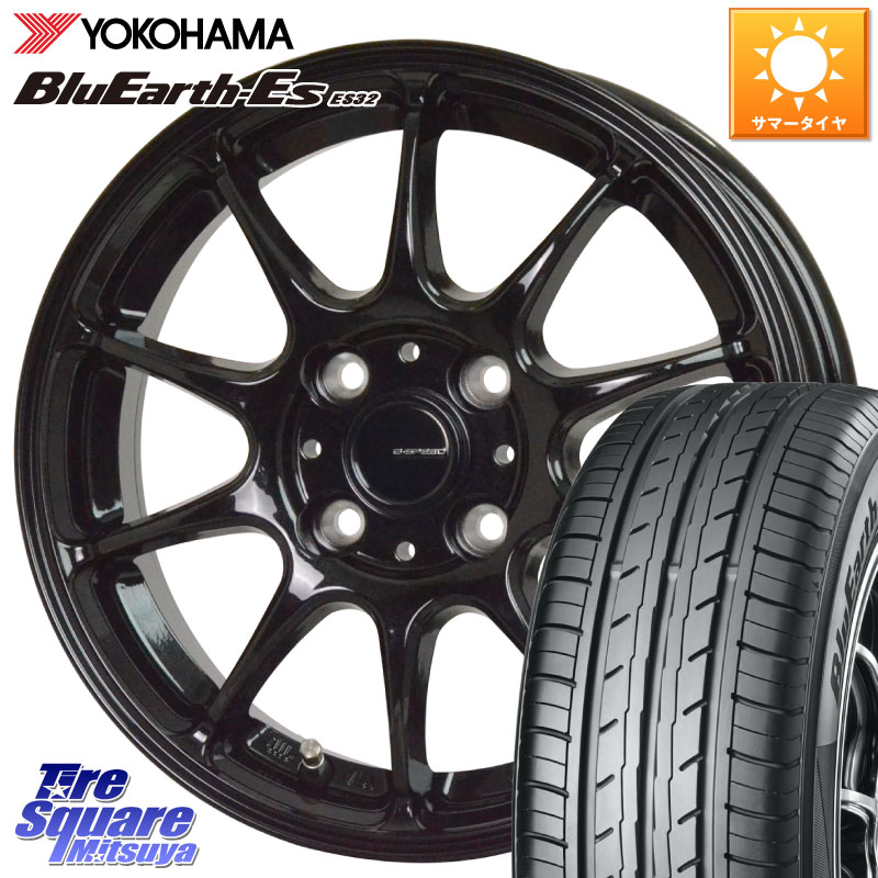 HotStuff G.SPEED G-07 ホイール 15インチ ジースピード 15 X 5.5J +43 4穴 100 YOKOHAMA R2414 BluEarth-Es ES32 ヨコハマ 175/55R15 M900系タンク・ルーミー ミラージュ ダイハツ トールM900S・M910S スバル ジャスティM900F・M910F