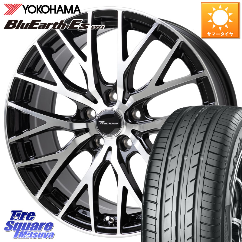 HotStuff Precious HM-1 V2 プレシャス ホイール 18インチ 18 X 8.0J +42 5穴 114.3 YOKOHAMA R6300 BluEarth-Es ES32 ヨコハマ 235/50R18 30系アルファード 30系ヴェルファイア 20系アルファード