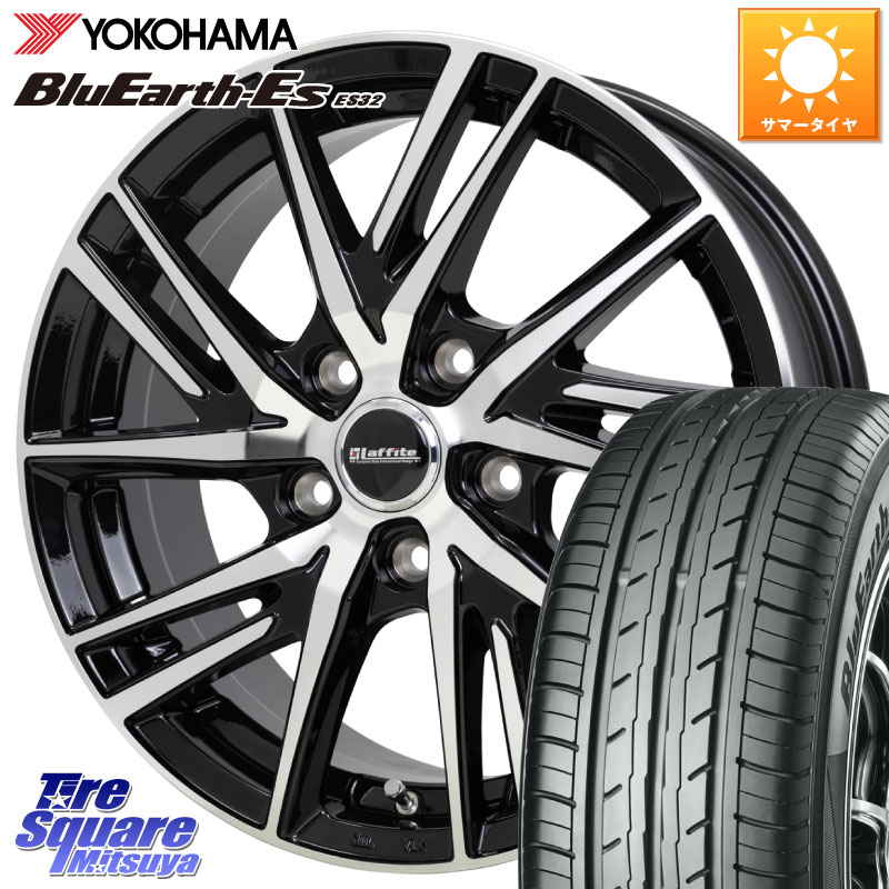 HotStuff ラフィット LW06-2 LW-06-2 ホイール 15インチ 15 X 6.0J +43 5穴 100 YOKOHAMA R6280 BluEarth-Es ES32 ヨコハマ 185/60R15 170系シエンタ 51,438円