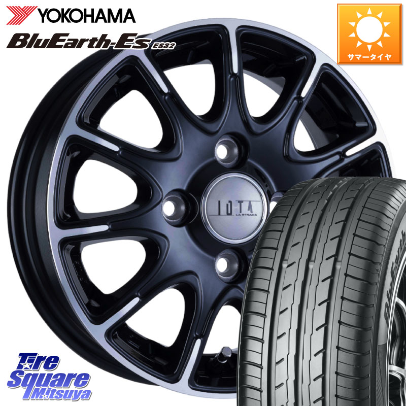 阿部商会 TIRADO IOTA イオタ ホイール 15インチ 15 X 5.5J +43 4穴 100 YOKOHAMA R2436 BluEarth-Es ES32 ヨコハマ 195/50R15