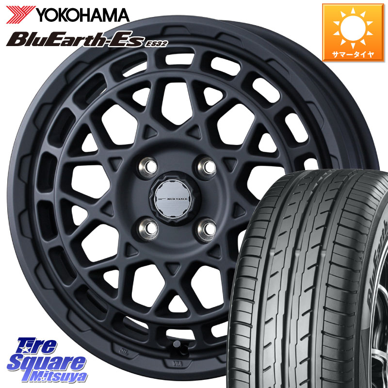 WEDS MUDVANCE X TYPE M ホイール 14インチ マッドヴァンス 14 X 4.5J +45 4穴 100 YOKOHAMA R6270 BluEarth-Es ES32 ヨコハマ 165/65R14 デリカミニ4WD キャスト[アクティバ] ハスラー ピクシスジョイ[Cグレード] ハイゼット アゲトラCustom車用※軽自動車専用ホイール