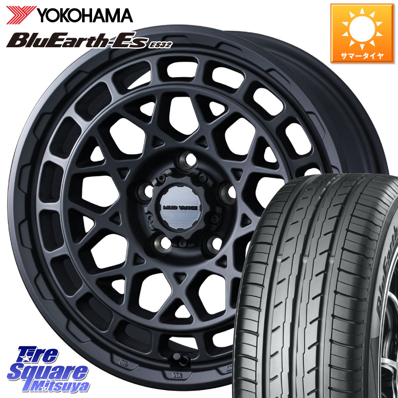 WEDS MUDVANCE X TYPE M ホイール 16インチ マッドヴァンス 16 X 7.0J +35 5穴 114.3 YOKOHAMA R2460 BluEarth-Es ES32 ヨコハマ 205/65R16