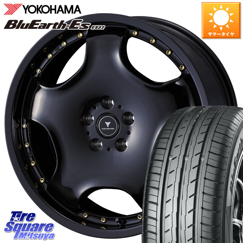 WEDS NOVARIS ASSETE D1 特価● ホイール 18インチ ノヴァリス アセット 18 X 7.0J +40 5穴 114.3 YOKOHAMA R6296 BluEarth-Es ES32 ヨコハマ 225/45R18 90系ノア ヴォクシー プリウスアルファ リーフ RP6～8ステップワゴン 78,612円