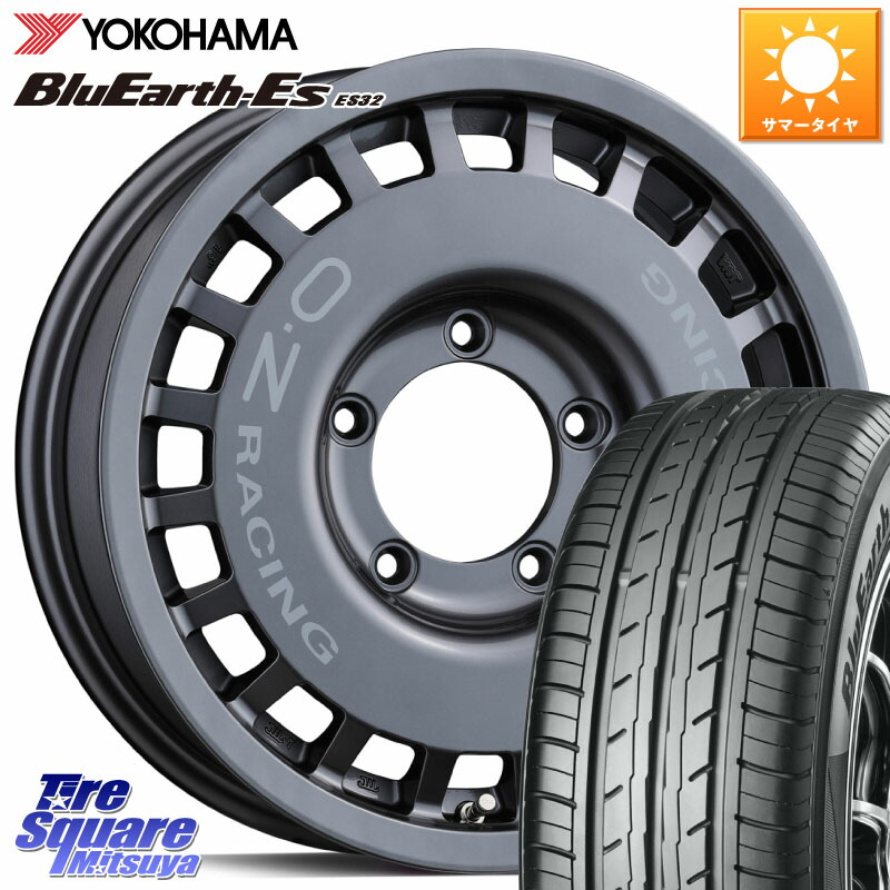 OZ Rally Racing 4x4 ラリーレーシング ジムニーシエラ用 ※インセット-5 ホイール 16インチ 16 X 6.0J +0 5穴 139.7 YOKOHAMA R6302 BluEarth-Es ES32 ヨコハマ 215/65R16 ジムニー専用(要オーバーフェンダー等) ジムニ－シエラ・ノマド(カスタム)