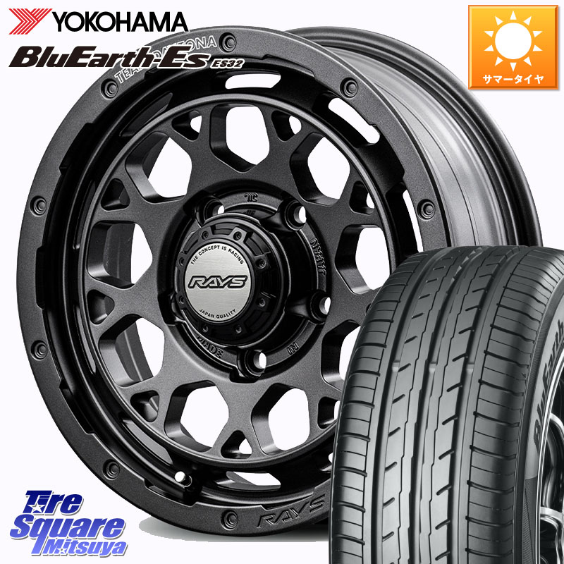 YOKOHAMA R6302 BluEarth-Es ES32 ヨコハマ 215/65R16RAYS 【欠品次回~1月】 TEAM DAYTONA M9+ Spec M ※インセット-5 ホイール 16インチ 16X6.0J 0 5穴 139.7 ジムニー専用(要オーバーフェンダー等) ジムニ&minus;シエラ/ノマド(カスタム) AZオフロード カスタムサイズ｜タイヤスクエアミツヤ
