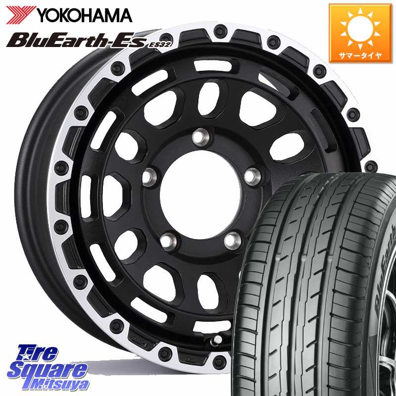 阿部商会 LA STRADA DISCOVER ホイール 15インチ 15 X 6.0J +0 5穴 139.7 YOKOHAMA R6301 BluEarth-Es ES32 ヨコハマ 215/70R15 ジムニ－シエラ・ノマド(カスタム) 67,793円