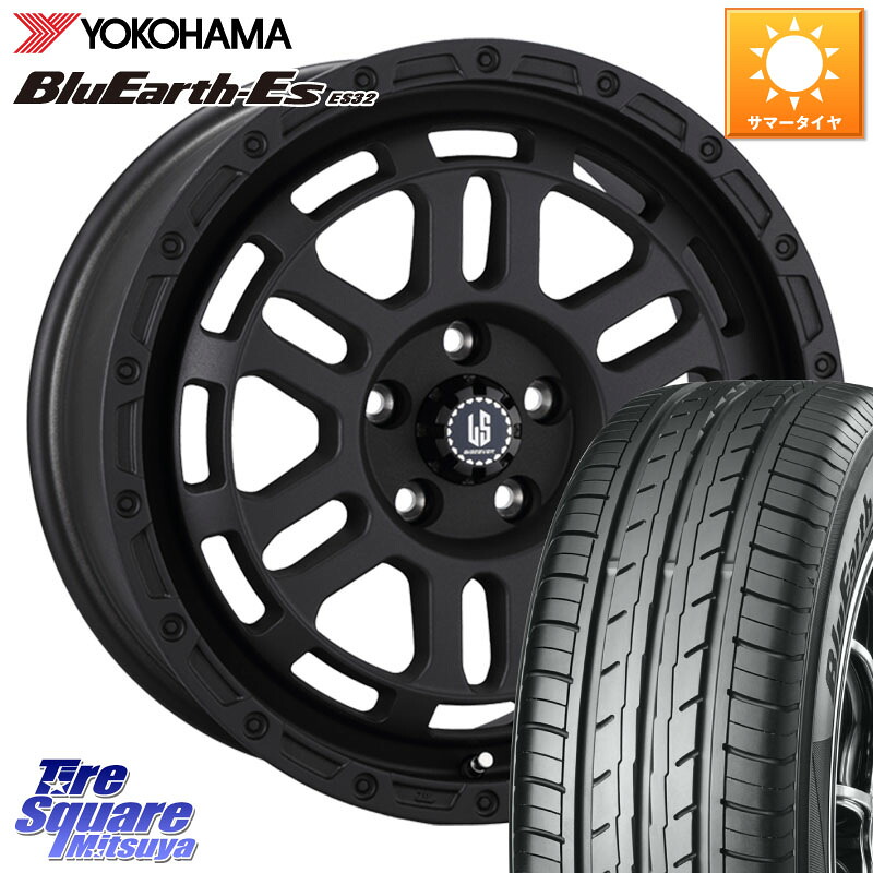 YOKOHAMA R6304 BluEarth-Es ES32 ヨコハマ 225/60R17阿部商会 LA STRADA DISCOVER ホイール 17インチ 17X7.0J 38 5穴 114.3 30系アルファード/ヴェルファイア デリカD:5 デリカD:5(26+) SL系フォレスター エクストレイル X-TRAIL 日産 ヴェルファイアハイブリッド ヴ|タイヤスクエアミツヤ