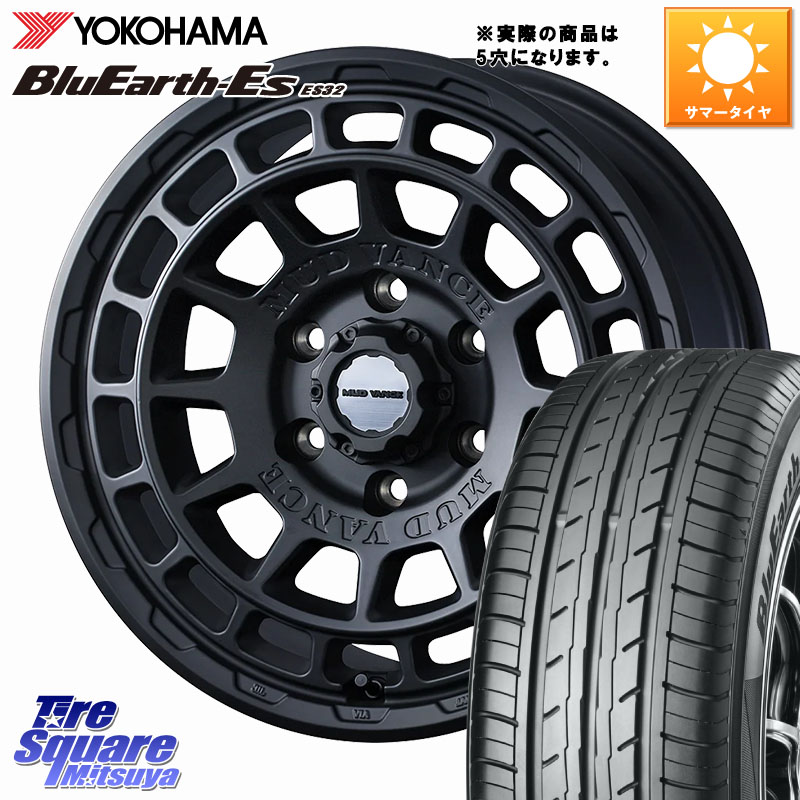 WEDS MUDVANCE X TYPE F ホイール 17インチ マッドヴァンス 17 X 7.0J +38 5穴 114.3 YOKOHAMA R6304 BluEarth-Es ES32 ヨコハマ 225/60R17 30系アルファード 30系ヴェルファイア デリカD:5 SL系フォレスター