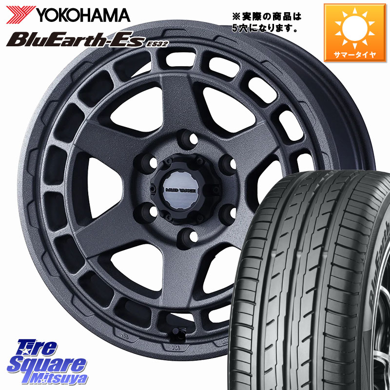 WEDS MUDVANCE X TYPE S ホイール 16インチ マッドヴァンス 16 X 7.0J +35 5穴 114.3 YOKOHAMA R2464 BluEarth-Es ES32 ヨコハマ 215/55R16