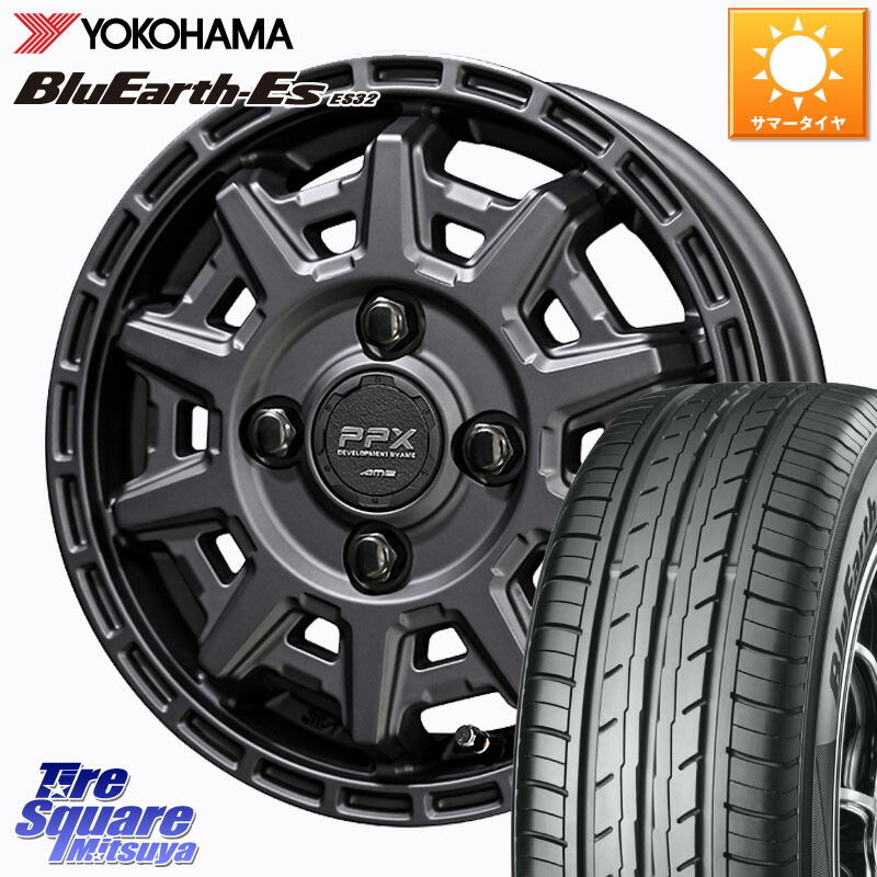 KYOHO PPX D10X ホイール 14インチ 14 X 4.5J +48 4穴 100 YOKOHAMA R2409 BluEarth-Es ES32 ヨコハマ 165/60R14
