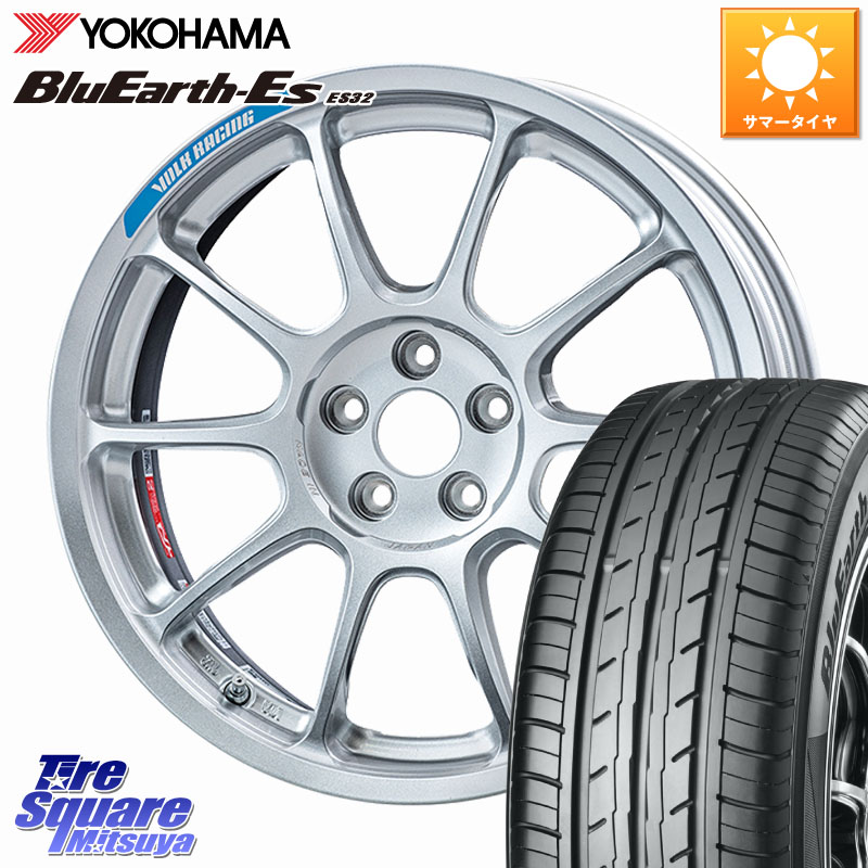 RAYS 【欠品次回要問合せ】 ZE40 Club Racer GR86/BRZ Cup専用 VOLK RACING 鍛造 ホイール 17インチ 17 X 7.5J +44 5穴 100 YOKOHAMA R2462 BluEarth-Es ES32 ヨコハマ 215/45R17 210・A10系カローラ 210系カローラスポーツ 50系プリウス BRZ・86・GR86