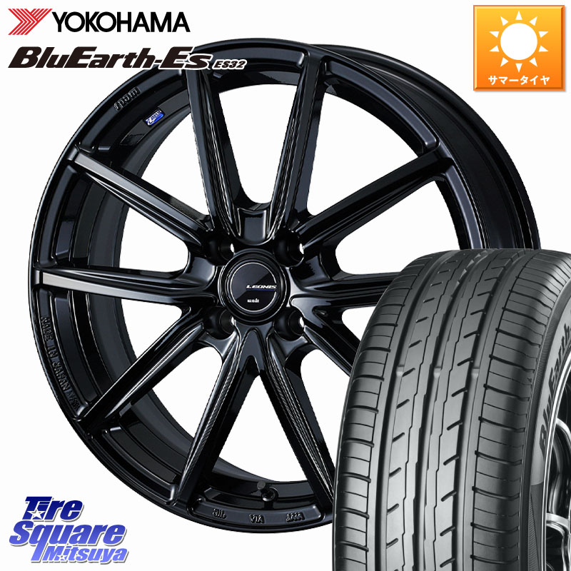 WEDS LEONIS NAVIA 08 ホイール 16インチ 16 X 6.0J +42 4穴 100 YOKOHAMA R2451 BluEarth-Es ES32 ヨコハマ 205/45R16