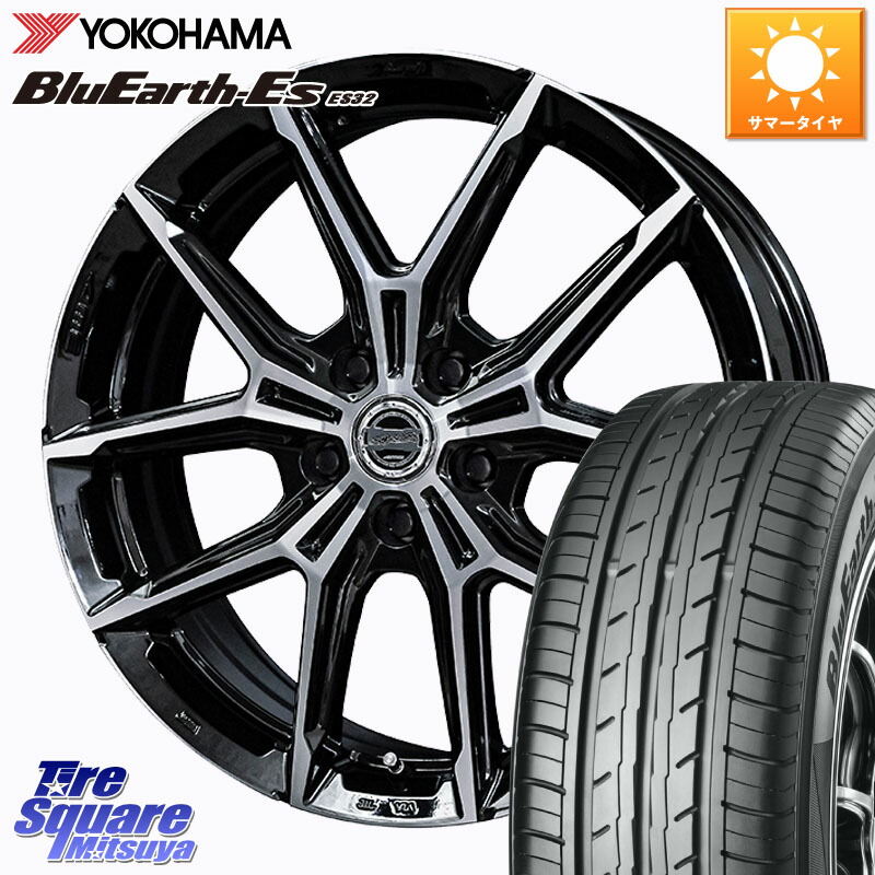 KYOHO SMACK +EK M1 ホイール 16インチ スマック 16 X 6.0J +45 5穴 100 YOKOHAMA R6282 BluEarth-Es ES32 ヨコハマ 185/60R16 10系シエンタ