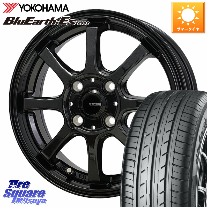 YOKOHAMA R6265 BluEarth-Es ES32 ヨコハマ 165/55R15HotStuff G-SPEED G-08 ホイール 15インチ ジースピード 15X5.5J 43 4穴 100 ブーン BOON|タイヤスクエアミツヤ