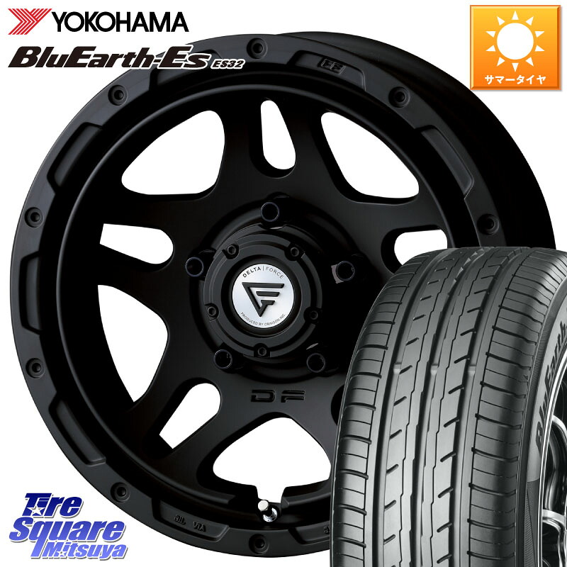 YOKOHAMA R6302 BluEarth-Es ES32 ヨコハマ 215/65R16DELTA FORCE OVERLANDER ジムニーシエラ専用 ※インセット-5 ホイール 16インチ 16X6.0J 0 5穴 139.7 ジムニー専用(要オーバーフェンダー等) ジムニ&minus;シエラ/ノマド(カスタム) AZオフロード カスタムサイズ｜タイヤスクエアミツヤ