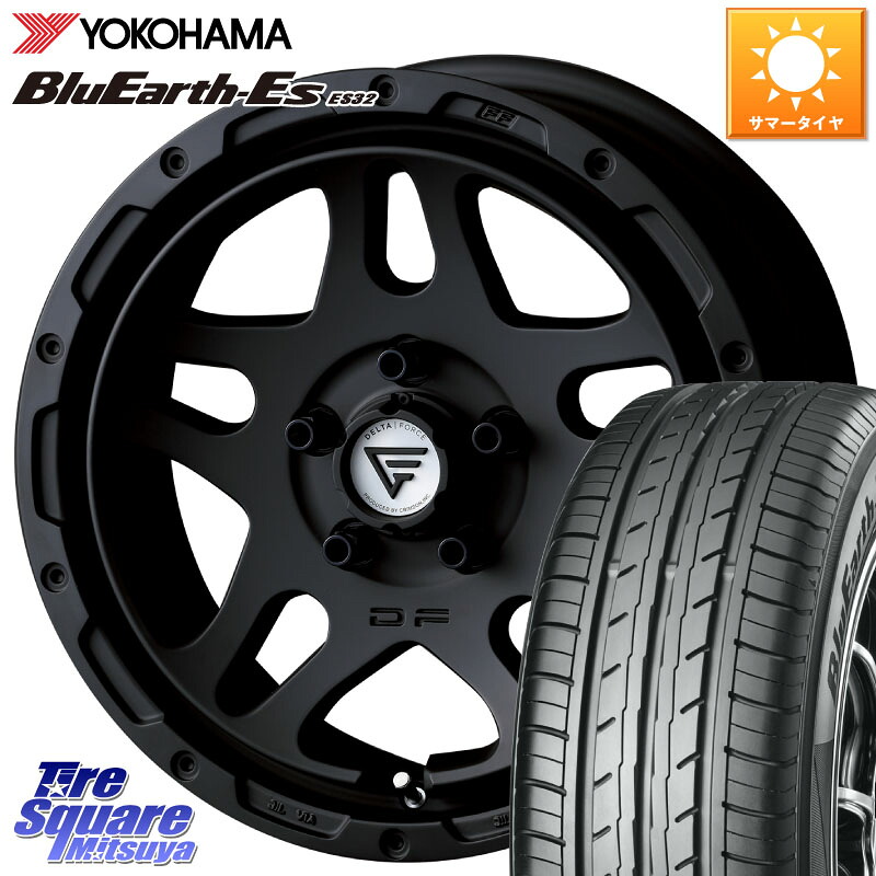 YOKOHAMA R2463 BluEarth-Es ES32 ヨコハマ 215/50R17DELTA FORCE OVERLANDER ホイール 17インチ 17X7.0J 32 5穴 114.3|タイヤスクエアミツヤ