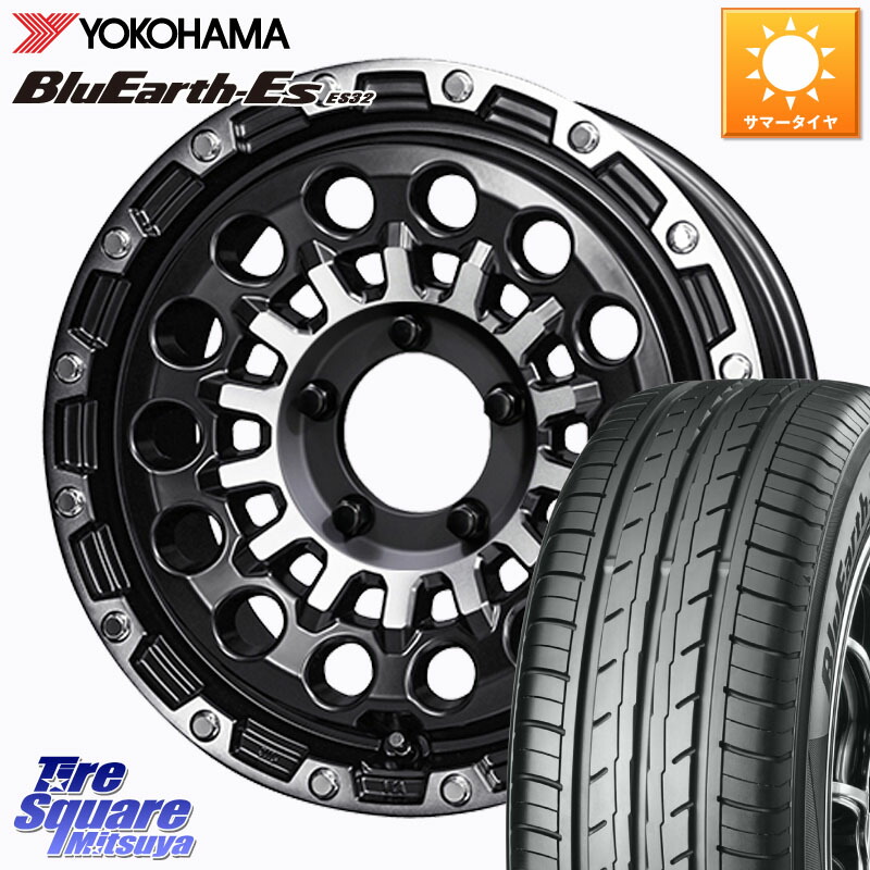 KYOHO PPX GX14 ホイール 16インチ 16 X 5.5J +22 5穴 139.7 YOKOHAMA R6302 BluEarth-Es ES32 ヨコハマ 215/65R16 ジムニー専用(要オーバーフェンダー等)