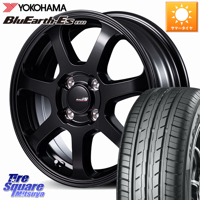 MANARAY MID Racing R07 TypeS ホイール 15インチ レーシング 15 X 5.0J +45 4穴 100 YOKOHAMA R6279 BluEarth-Es ES32 ヨコハマ 175/65R15