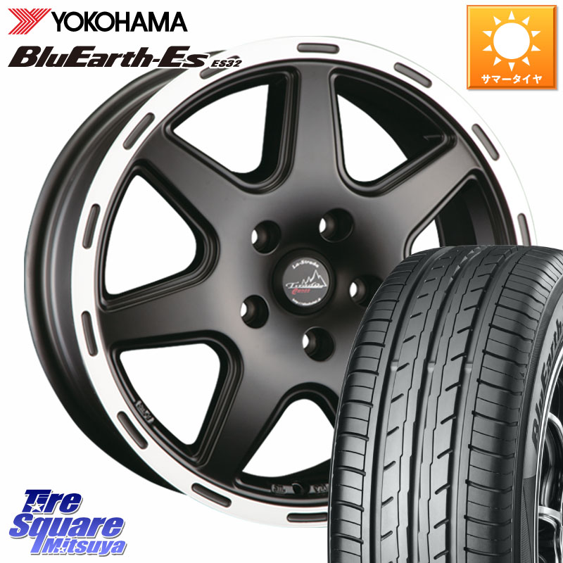 阿部商会 TIRADO CROSS ホイール 17インチ 17 X 7.5J(US) +44 5穴 110 YOKOHAMA R6304 BluEarth-Es ES32 ヨコハマ 225/60R17 クライスラー Jeep Cherokee チェロキー KL系