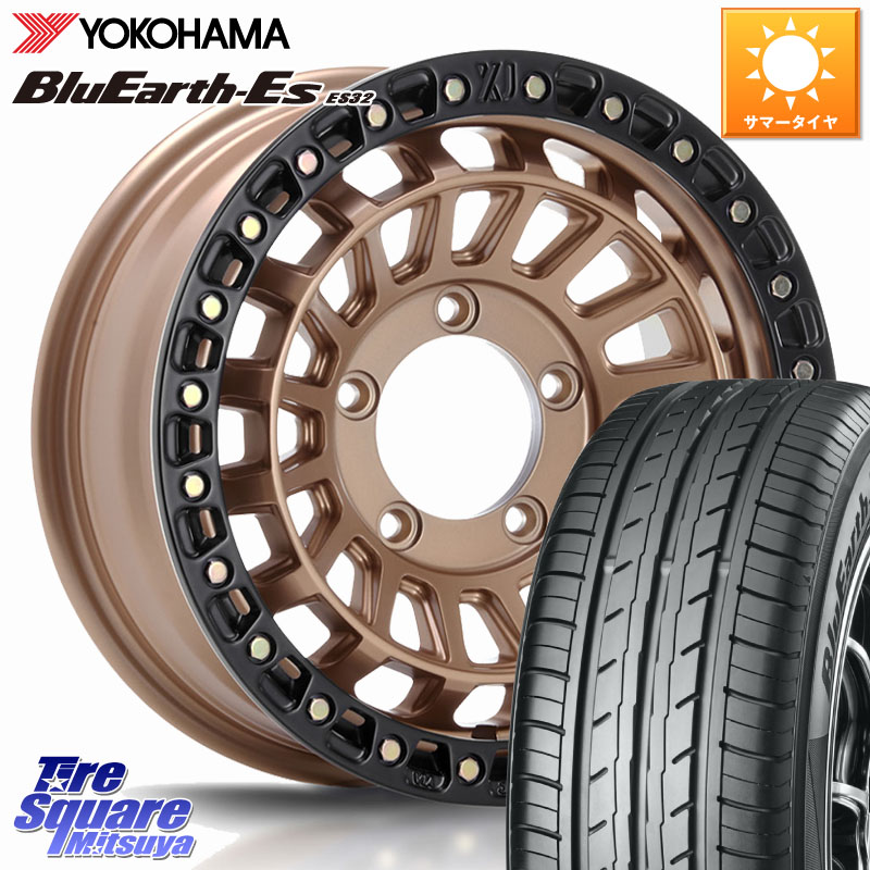 MLJ XJ08 XTREME-J ホイール 16インチ 16 X 5.5J +20 5穴 139.7 YOKOHAMA R6302 BluEarth-Es ES32 ヨコハマ 215/65R16 ジムニー専用(要オーバーフェンダー等)