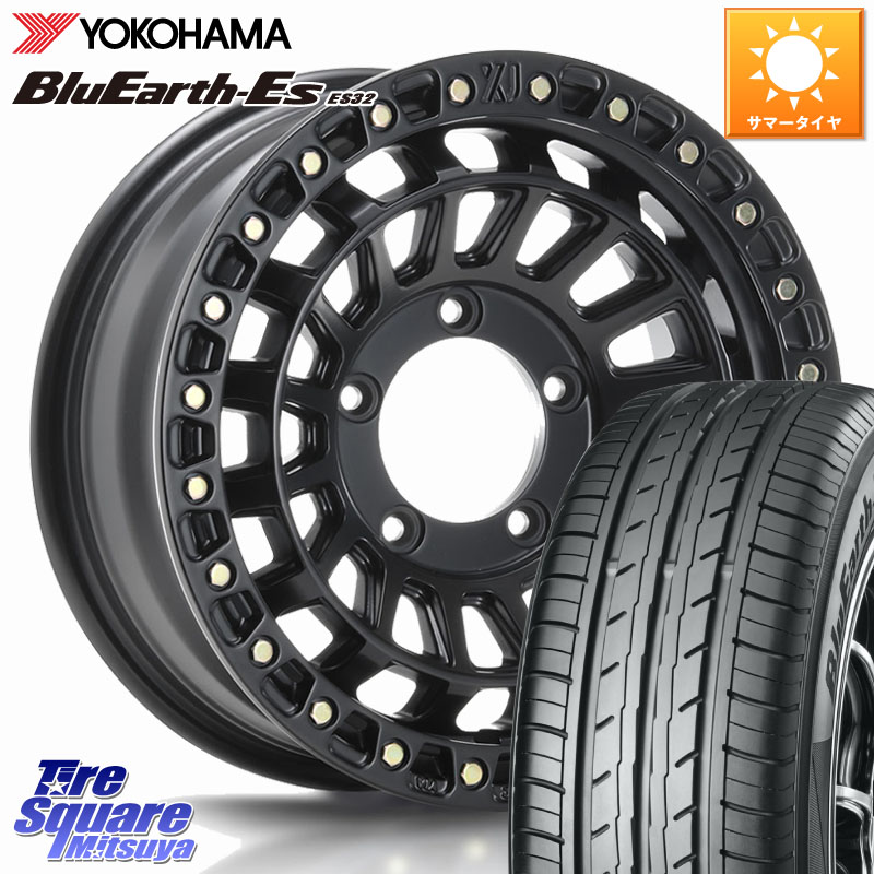 MLJ XJ08 XTREME-J ホイール 16インチ 16 X 5.5J +20 5穴 139.7 YOKOHAMA R6302 BluEarth-Es ES32 ヨコハマ 215/65R16 ジムニー専用(要オーバーフェンダー等)