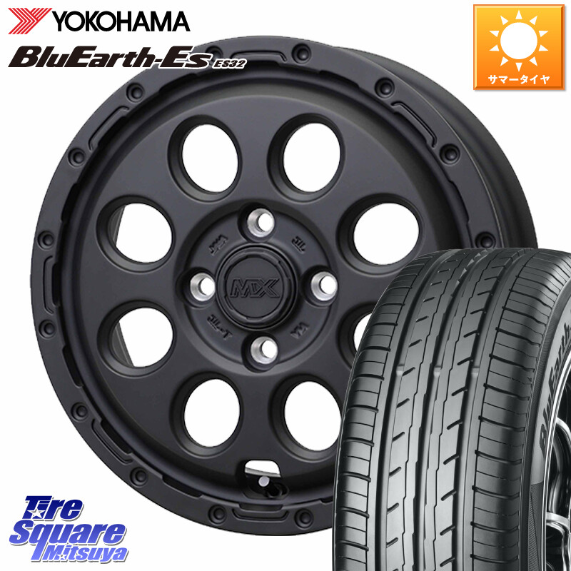 YOKOHAMA R6278 BluEarth-Es ES32 ヨコハマ 175/70R14HotStuff MAD CROSS RECON マッドクロス リーコン ホイール 14インチ 14X4.5J 45 4穴 100 Mx27/37/47Sソリオ・MB37SデリカD2 デリカD:2 D2|タイヤスクエアミツヤ