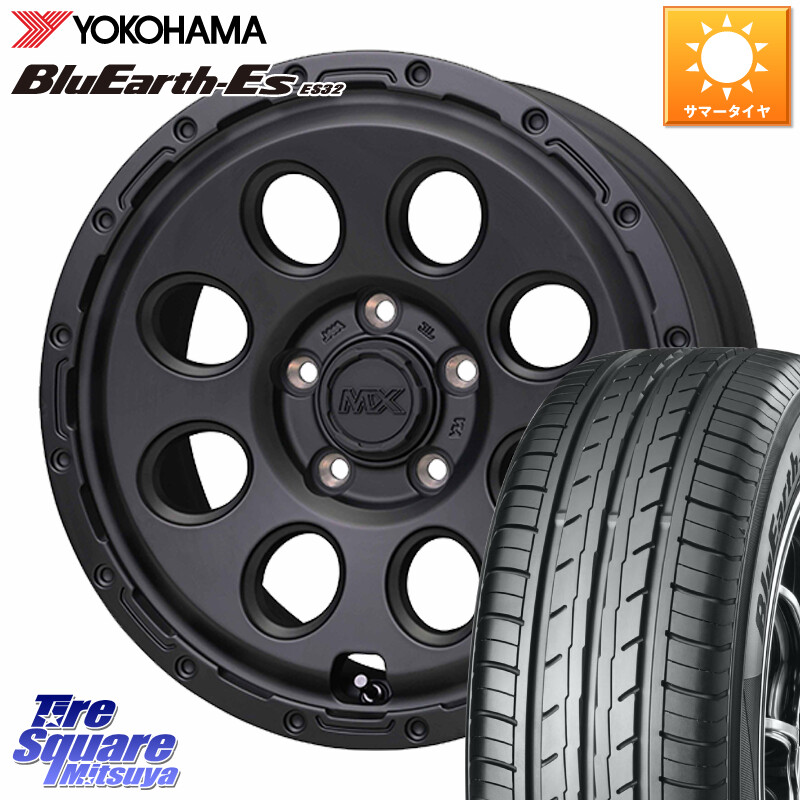 YOKOHAMA R2471 BluEarth-Es ES32 ヨコハマ 225/45R17HotStuff MAD CROSS RECON マッドクロス リーコン ホイール 17インチ 17X7.5J 38 5穴 114.3 GRヤリスRSノーマルキャリパー ブレイド|タイヤスクエアミツヤ
