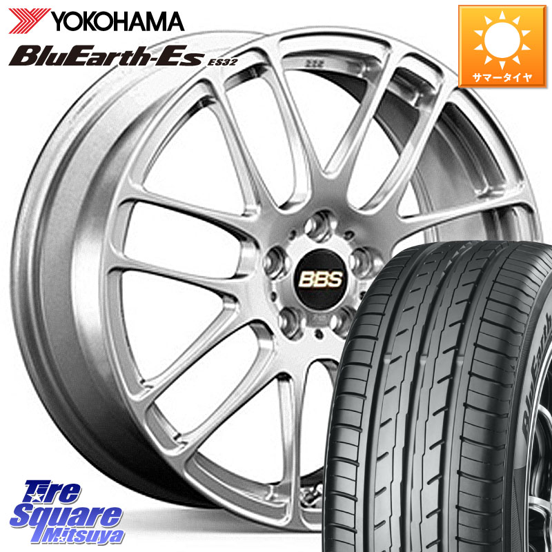 BBS RE-L2 鍛造1ピース ホイール 16インチ 16 X 6.5J +47 5穴 100 YOKOHAMA R2467 BluEarth-Es ES32 ヨコハマ 215/60R16