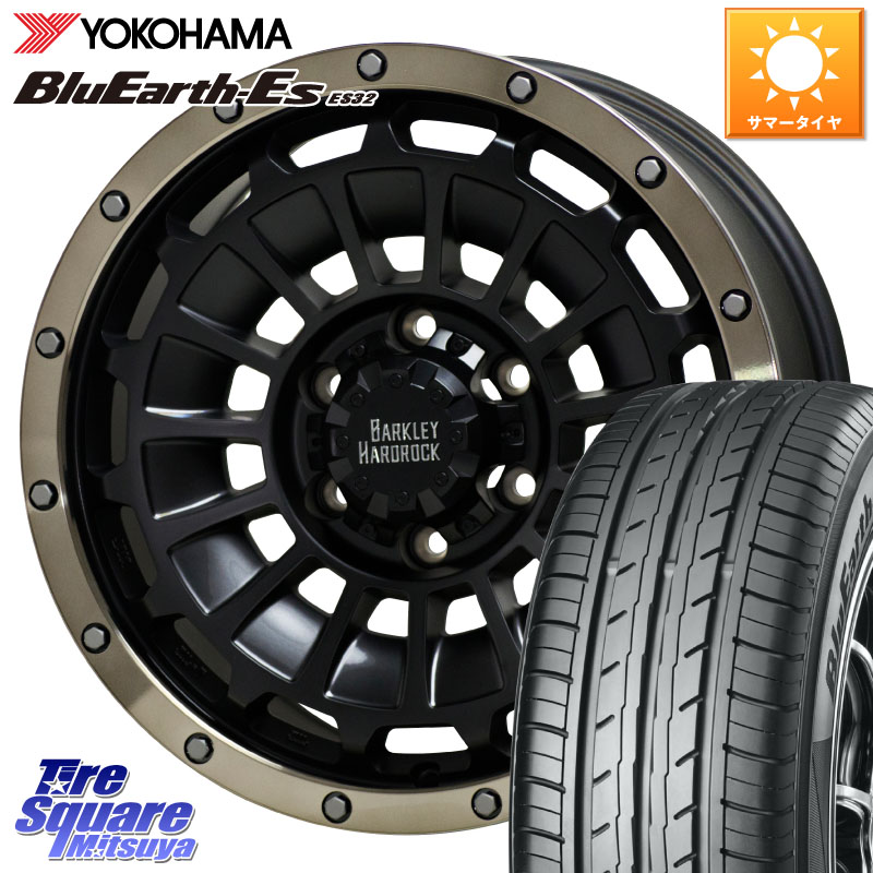 HotStuff ハードロック ローガン ホイール 16インチ 16 X 6.5J +20 6穴 139.7 YOKOHAMA R6302 BluEarth-Es ES32 ヨコハマ 215/65R16