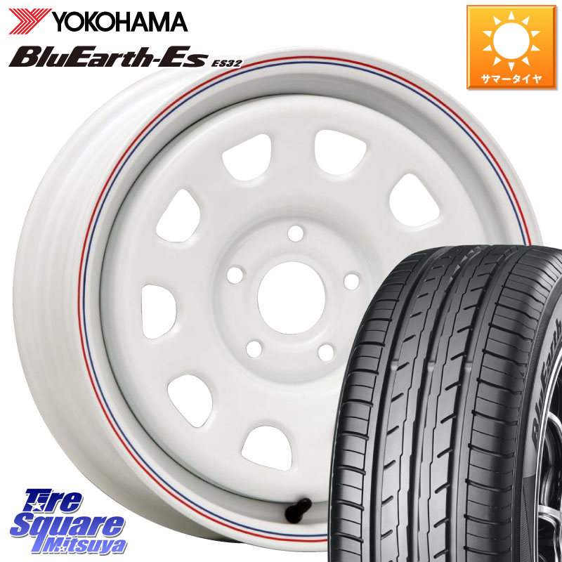 MLJ デイトナ SS DAYTONA ホイール 15インチ カングー 15 X 6.0J(RENAUT KANGOO KW) +30 5穴 108 YOKOHAMA R6290 BluEarth-Es ES32 ヨコハマ 195/65R15 ルノー カングー2 KW系 ルノー カングービボップ KW系