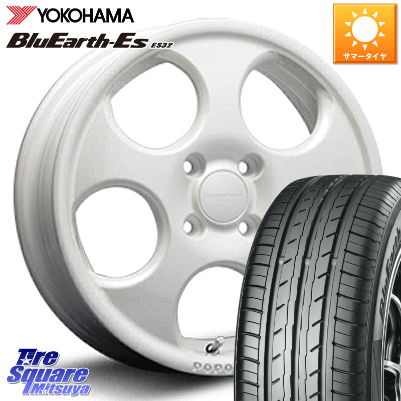MLJ hyperion POPORO ポポロ ホイール 14インチ 14 X 4.5J +45 4穴 100 YOKOHAMA R6264 BluEarth-Es ES32 ヨコハマ 155/65R14 N-BOX デリカミニ2WD タント スペーシア サクラ ハイゼット アゲトラCustom車用※軽自動車専用ホイール※