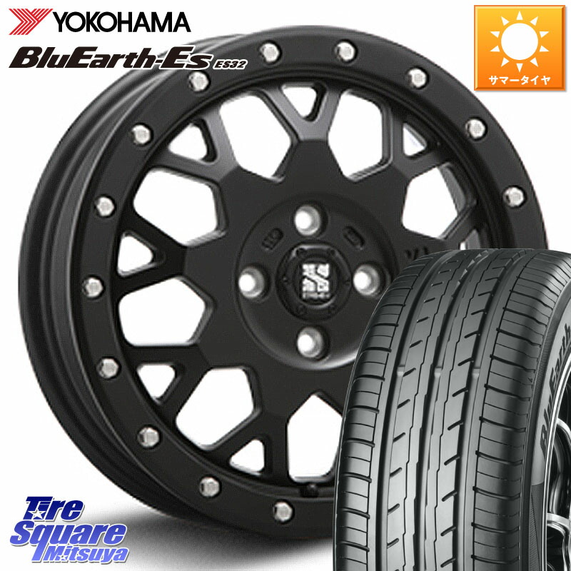 YOKOHAMA R6273 BluEarth-Es ES32 ヨコハマ 165/65R15MLJ XJ04 XTREME-J エクストリームJ ホイール 15インチ 15X4.5J 43 4穴 100 ダイハツTAFT Mx27/37/47Sソリオ・MB37SデリカD2 MAx6S系ソリオ デリカ ミニ DELICA MINI デリカD:2 D2 シボレークルーズ|タイヤスクエアミツヤ