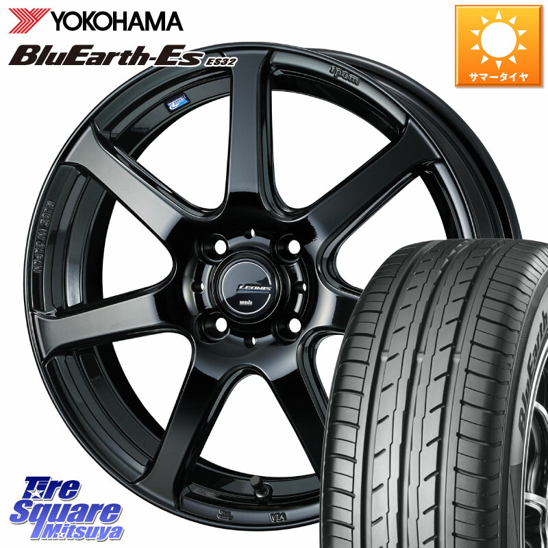 YOKOHAMA R2437 BluEarth-Es ES32 ヨコハマ 195/50R16WEDS レオニス Navia ナヴィア07 ウェッズ ホイール 16インチ 16X6.0J 45 4穴 100 160系カローラフィールダー ヤリス ロードスター 130系ヴィッツ モビリオ/モビリオスパイク ヴィッツ カローラフィールダーハイブ|タイヤスクエアミツヤ