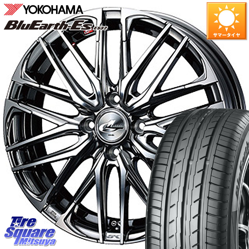 YOKOHAMA R6260 BluEarth-Es ES32 ヨコハマ 165/50R15WEDS 38300 レオニス SK ウェッズ Leonis ホイール 15インチ 15X4.5J 45 4穴 100 タウンボックス クリッパーリオ 日産 コペン アトレーワゴン|タイヤスクエアミツヤ