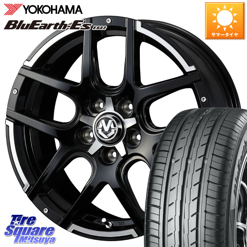 WEDS ウェッズ MUD VANCE 04 マッドヴァンス 17 X 7.0J +45 5穴 114.3 YOKOHAMA R6304 BluEarth-Es ES32 ヨコハマ 225/60R17 ZR-V レヴォーグレイバック SL系フォレスター SK系フォレスター
