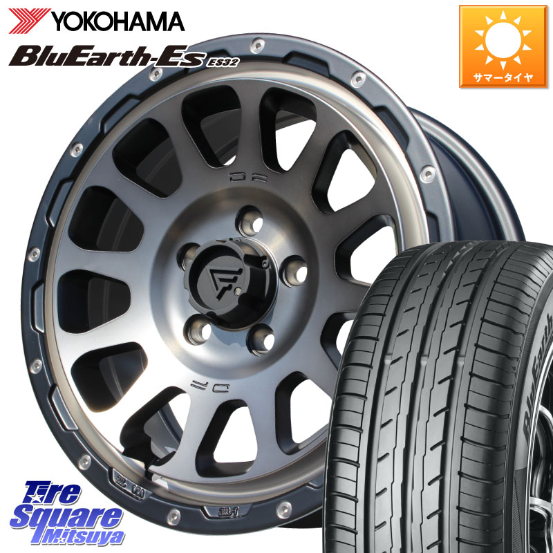 YOKOHAMA R6302 BluEarth-Es ES32 ヨコハマ 215/65R16DELTA FORCE デルタフォース オーバル 16インチ 16X7.0J 35 5穴 114.3 20系アルファード エクストレイル X-TRAIL 日産 ヴェルファイアハイブリッド ヴェルファイア アルファード｜タイヤスクエアミツヤ
