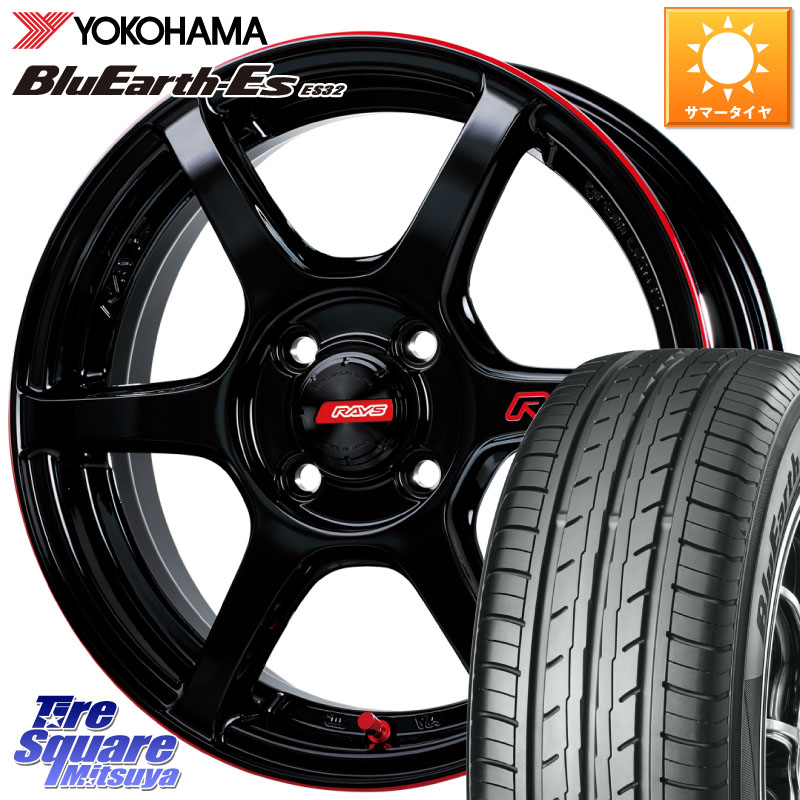 YOKOHAMA R2415 BluEarth-Es ES32 ヨコハマ 175/60R15RAYS 【欠品次回11~12月】 GRAM LIGHTS 57C6 TIME ATTACK EDITION ホイール 15インチ 15X5.0J 43 4穴 100 Mx27/37/47Sソリオ・MB37SデリカD2 デリカD:2 D2 ハスラー リフトアップ等カスタム フレアクロスオーバー|タイヤスクエアミツヤ