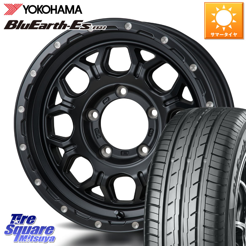 YOKOHAMA R6302 BluEarth-Es ES32 ヨコハマ 215/65R16MONZA HI-BLOCK JERRARD ホイール 16インチ 16X5.5J 22 5穴 139.7 ジムニー専用(要オーバーフェンダー等) AZオフロード カスタムサイズ|タイヤスクエアミツヤ