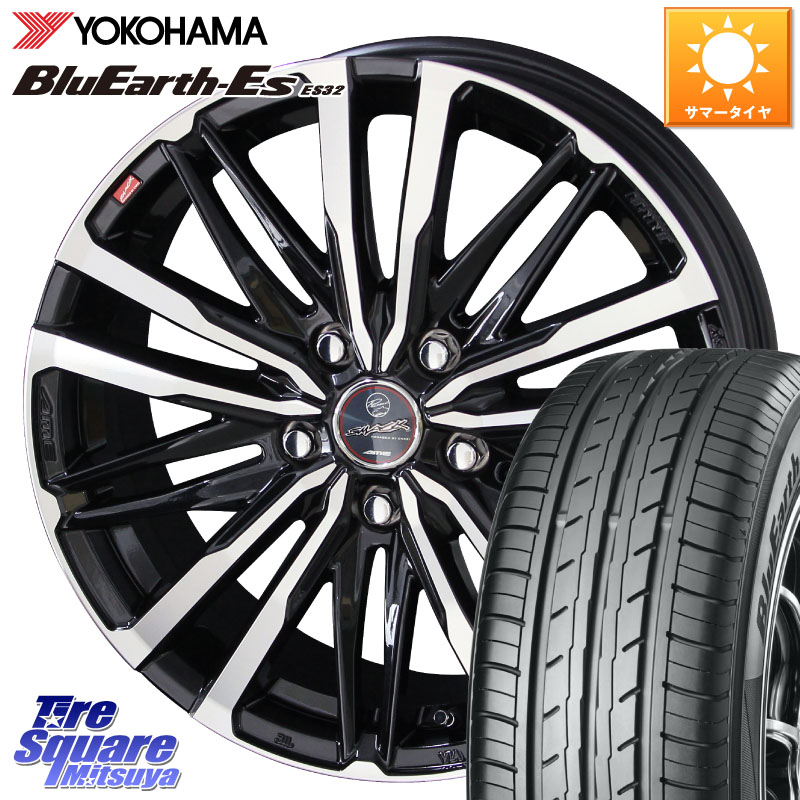 YOKOHAMA R6279 BluEarth-Es ES32 ヨコハマ 175/65R15KYOHO 【欠品次回8月上旬】SMACK CREST スマック クレスト ホイール 15インチ 15X6.0J 40 5穴 100 トレジア ラクティス|タイヤスクエアミツヤ