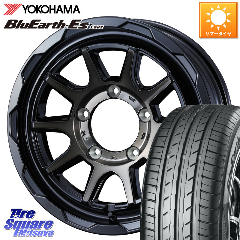 WEDS 【欠品次回05月中旬】 マッドヴァンス 06 MUD VANCE 06 ウエッズ 15インチ 15 X 6.0J +0 5穴 139.7 YOKOHAMA R6301 BluEarth-Es ES32 ヨコハマ 215/70R15 ジムニ-シエラ・ノマド(カスタム)