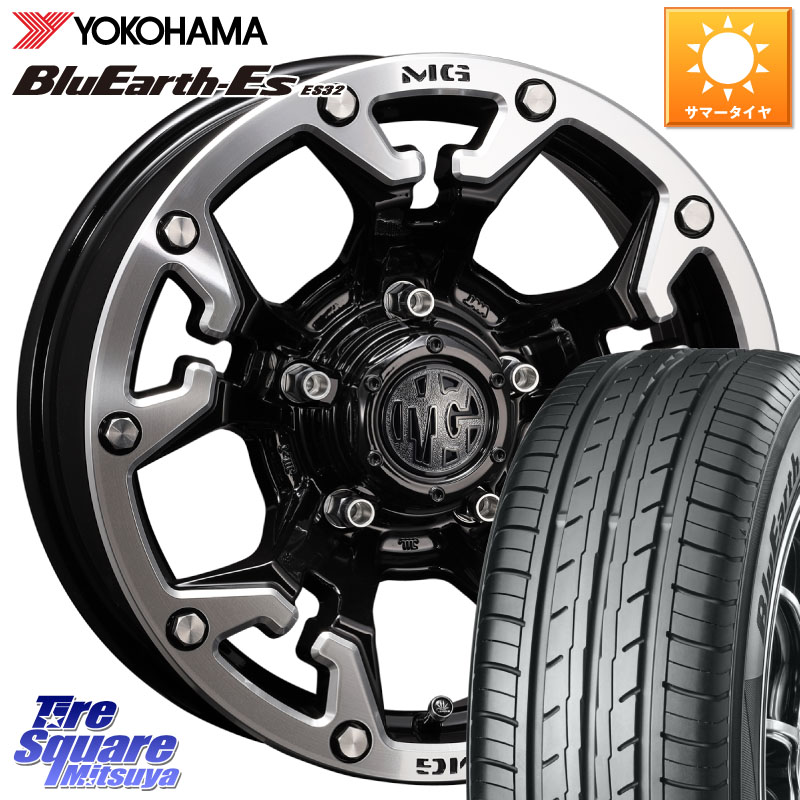 YOKOHAMA R6302 BluEarth-Es ES32 ヨコハマ 215/65R16CRIMSON クリムソン GOLEM ゴーレム 16インチ 16X5.5J 20 5穴 139.7 ジムニー専用(要オーバーフェンダー等) AZオフロード カスタムサイズ|タイヤスクエアミツヤ