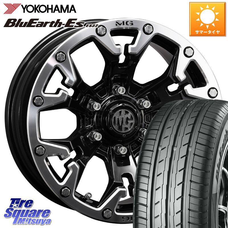 CRIMSON クリムソン GOLEM ゴーレム 16インチ ◇参考画像 16 X 7.0J +35 5穴 114.3 YOKOHAMA R2464 BluEarth-Es ES32 ヨコハマ 215/55R16