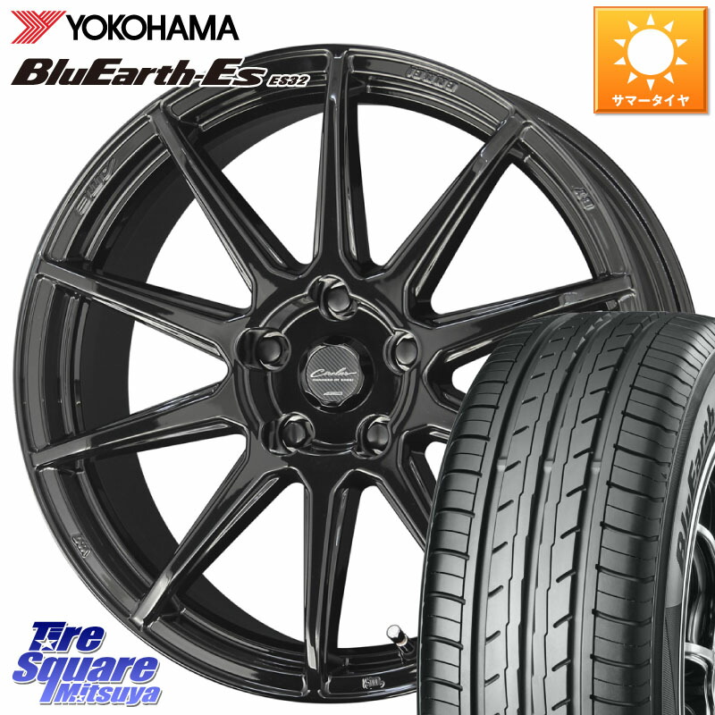 YOKOHAMA R6295 BluEarth-Es ES32 ヨコハマ 225/50R18KYOHO キョウホウ CIRCLAR サーキュラー C10R 18インチ 18X7.0J 48 5穴 114.3 C-HR RV系ヴェゼル RC系オデッセイ後期 MAZDA6 BN/BL系レガシィ エスティマハイブリッド エスティマ RVR UX レクサス MPV｜タイヤスクエアミツヤ