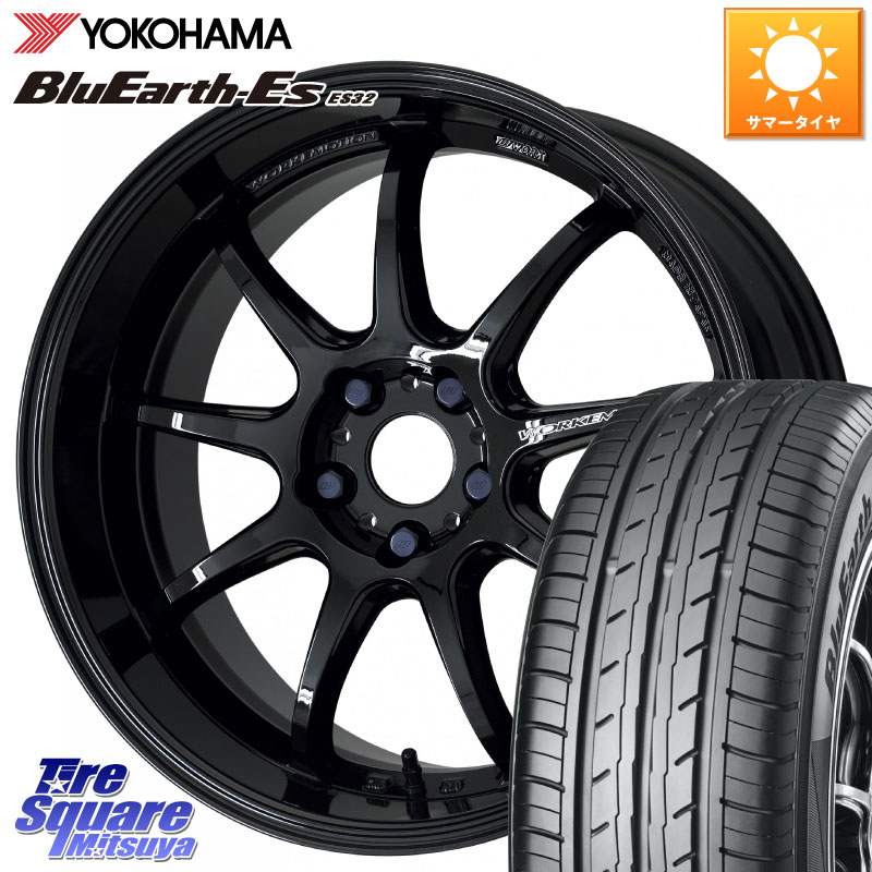 WORK ワーク EMOTION エモーション D9R 18インチ 18 X 8.5J +38 5穴 114.3 YOKOHAMA R6300 BluEarth-Es ES32 ヨコハマ 235/50R18 30系アルファード 30系ヴェルファイア 20系アルファード
