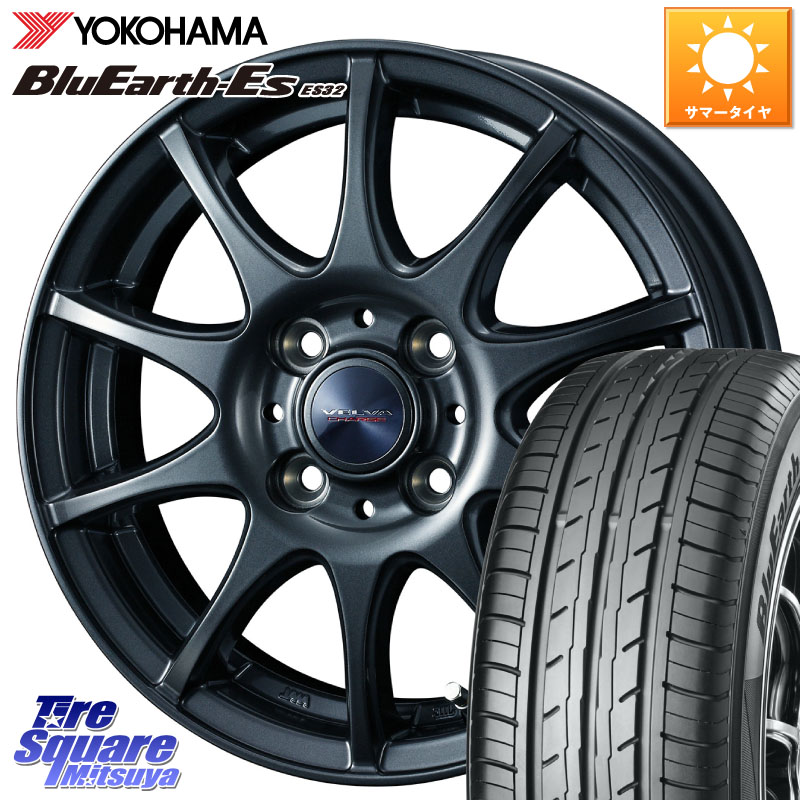 WEDS ウェッズ ヴェルヴァチャージ 在庫● ホイール 14 X 5.5J +38 4穴 100 YOKOHAMA R6278 BluEarth-Es ES32 ヨコハマ 175/70R14 アクア アクア ヤリス 130系ヴィッツ