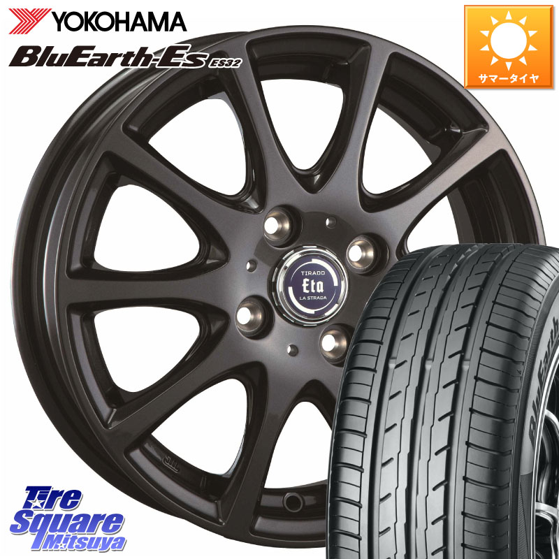 阿部商会 ティラード イータ 15 X 4.5J +45 4穴 100 YOKOHAMA R6273 BluEarth-Es ES32 ヨコハマ 165/65R15 ダイハツTAFT Mx27/37/47Sソリオ・デリカD2 MAx6S系ソリオ